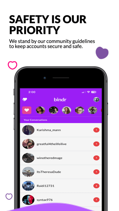 Bindr iOS App Store screenshot 3
