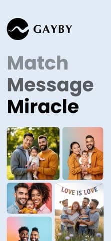 Gayby iOS App Store screenshot 1