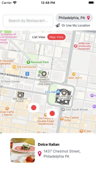 Mangia Rewards iOS App Store screenshot 3